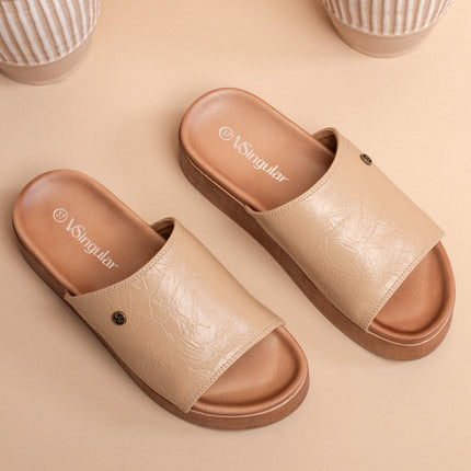 Sandalia Aria Camel