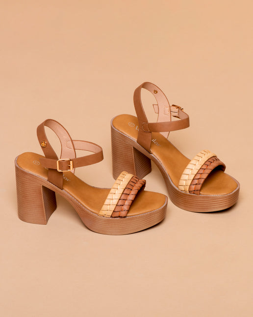 Sandalia Bigmo Beige