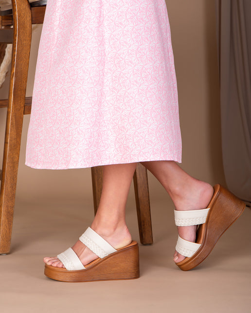 Sandalia Locket Beige