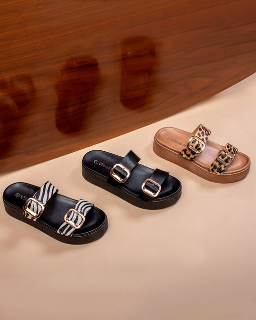 Sandalia Nicky Cebra