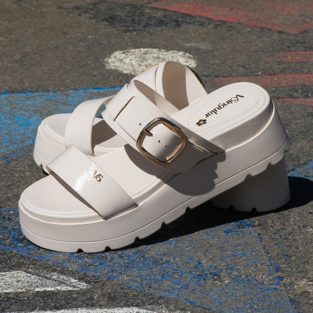 Sandalia Olsen Off White