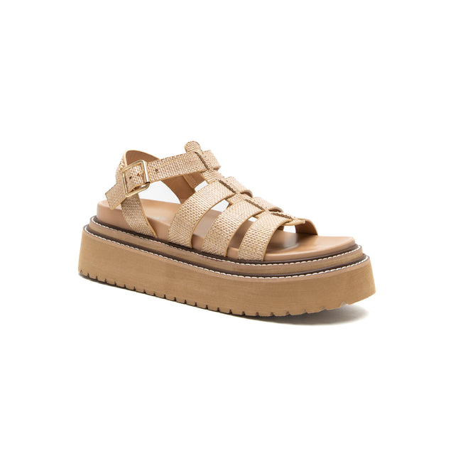 Sandalia Cari Raffia