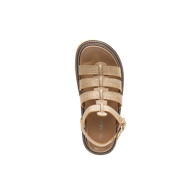 Sandalia Cari Raffia