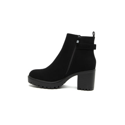 Botín Colog Negro Gamuza