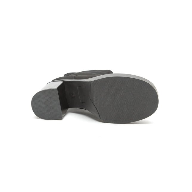 Bota Lasso Negro Gamuza