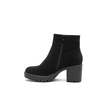 Botín Liana Negro Gamuza