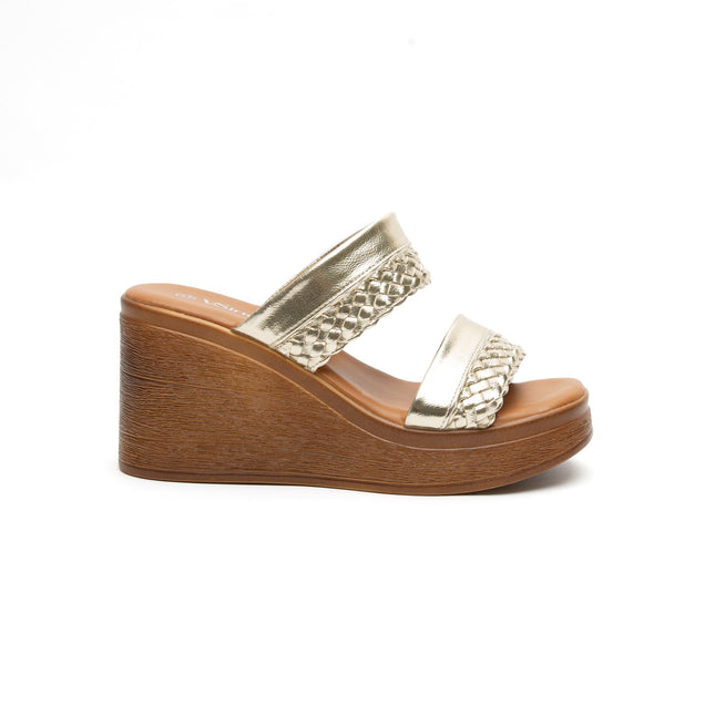 Sandalia Locket Dorado