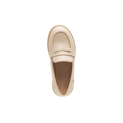 Mocasin Milie Beige