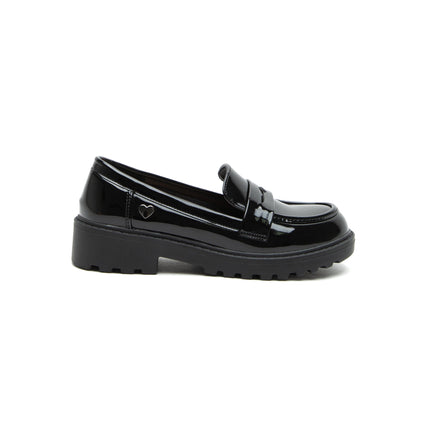 Mocasin Milie Negro Charol