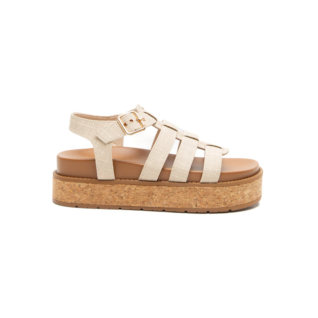 Sandalia Peri Raffia