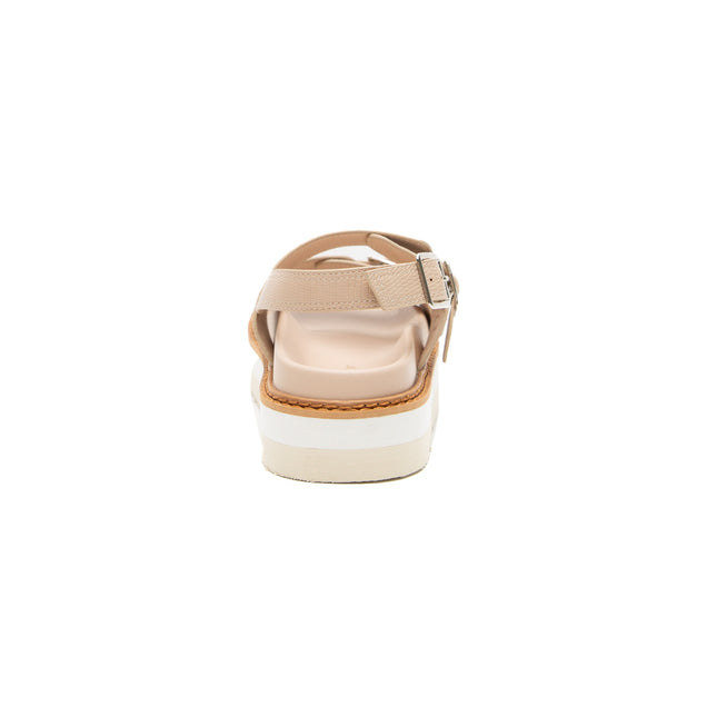 Sandalia Satine Beige
