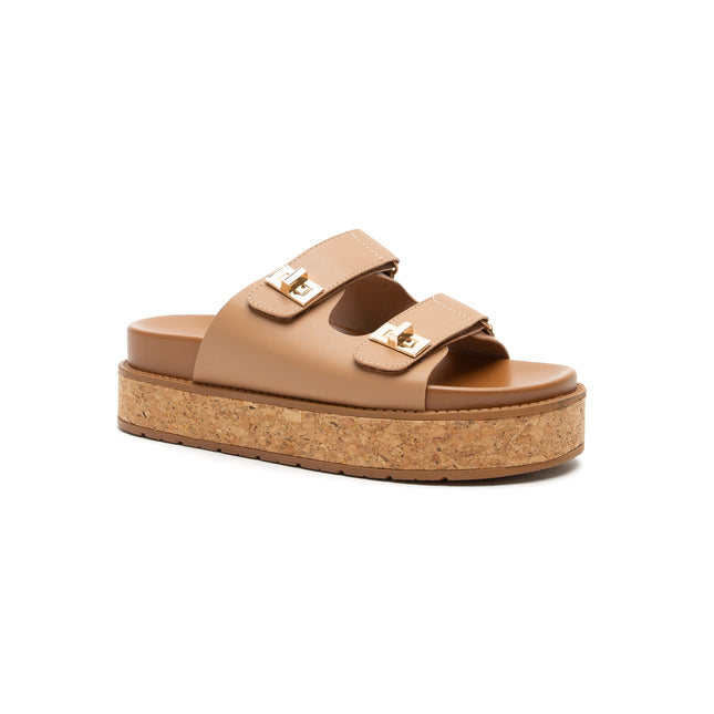 Sandalia Silky Camel