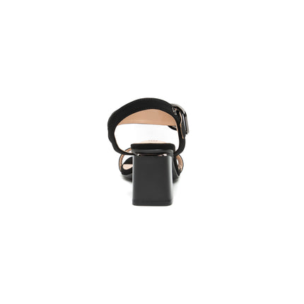 Sandalia Zury Negro Gamuza