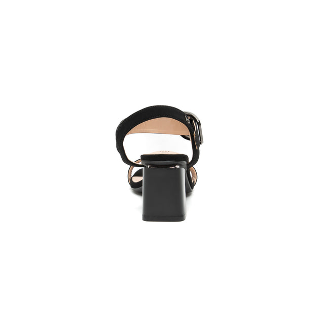 Sandalia Zury Negro Gamuza